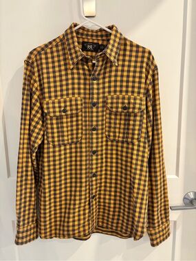 RRL flannel, men’s size M